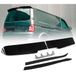 AutoStyle Dakspoiler compatibel met Volkswagen Transporter T5 2003-2010 / T5.1 2010-2015 / T6 2015-2020 / T6.1 2020- (met 2 achterdeuren) (ABS Glanzend zwart)