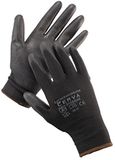 CERVA Bunting Evolution 10-01080045-10 handschoenen, maat 10/XL, zwart, 12 stuks