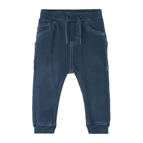 NAME IT BABY baby tapered fit jog denim NBMBUNDO dark blue denim
