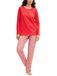 CALIDA Pyjama 'Fruity Dreams' cranberry