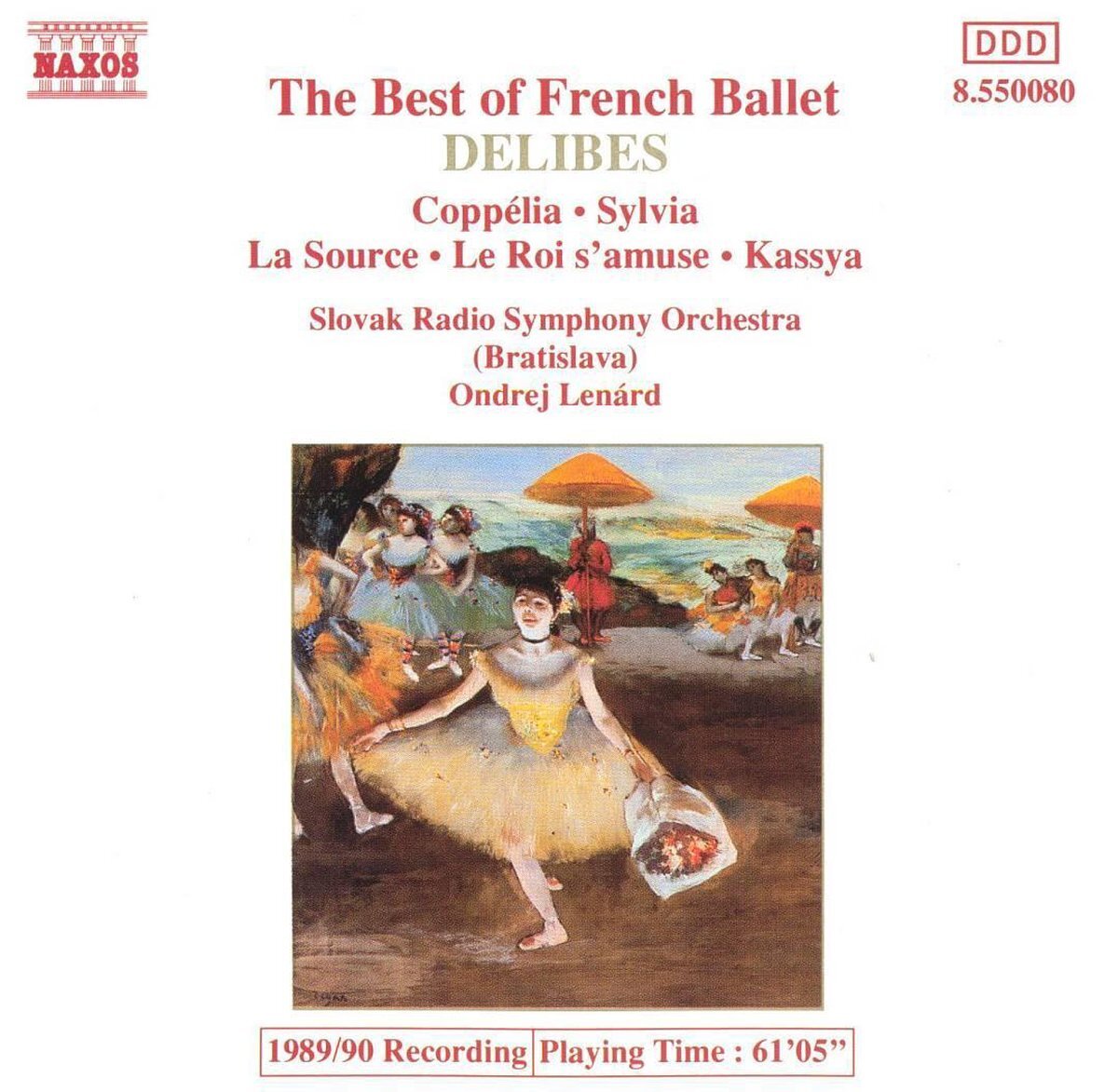 OUTHERE The Best of French Ballet - Delibes