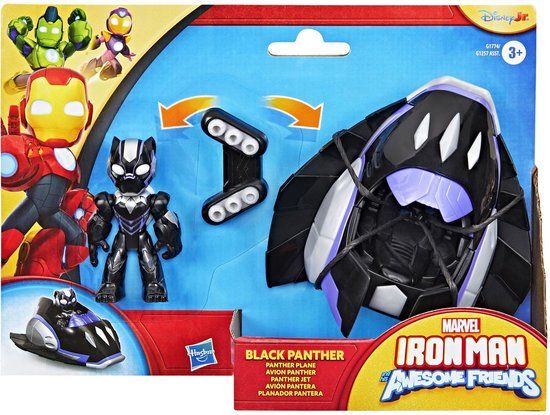 Hasbro Ironman speelgoedauto met figuur - Marvel actiefiguur