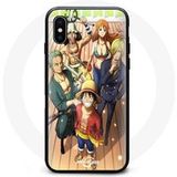 One Piece Luffy Poster Crews Manga Anime Maniacase Hoesje voor Iphone XS Max