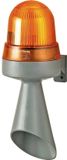 Werma Signaltechnik Combi-signaalgever LED 424.320.75 Geel Continu licht 24 V/DC 98 dB