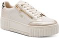 Marco Tozzi Dames Sneaker 2-23728-46 Beige Smal Maat 42 EU