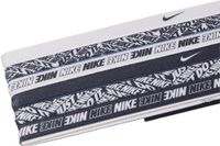 Nike Assorted Unisex Bedrukte Hoofdband 6 Stuk, Kleur: Zwart/Wit, One Size, N.000.2545.176.OS