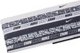 Nike Assorted Unisex Bedrukte Hoofdband 6 Stuk, Kleur: Zwart/Wit, One Size, N.000.2545.176.OS