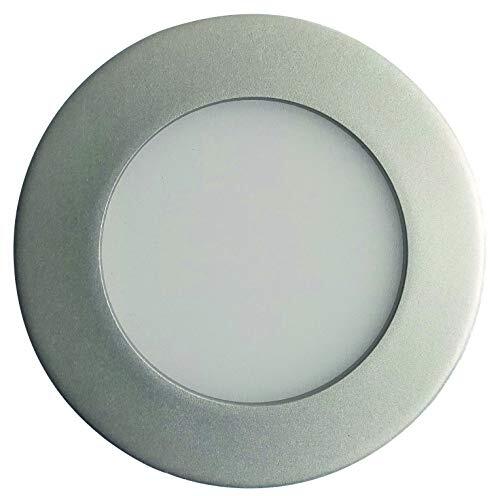 Espled LED-inbouwspot, 18 W, rond, koud wit, 18 W, zilverkleurig