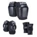 187 Killer Patins à roulettes Protections 3-Pack (L/XL - Noir)