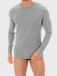 zd ZERO DEFECTS Long-Sleeved Egyptian Cotton Grey Underwear
