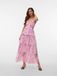 VERO MODA VMSafina Jurk lichtgroen / pink / lichtroze