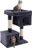 FEANDREA Nancy's Krabpaal Voor Katten Donkergrijs - Krabpaal Kat - Katten Krabpaal 84 CM Hoog