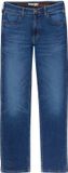 Wrangler Greensboro Heren Regular-fit Jeans Blauw Katoen