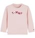 Tommy Hilfiger Langarmshirt Ausschnitt mit Druckknopf, Regular Fit, Baumwollmischung, für Babys