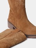 Toni Pons Bottes de cowboy en suède pour femmes avec broderie | ILLINOIS-SY