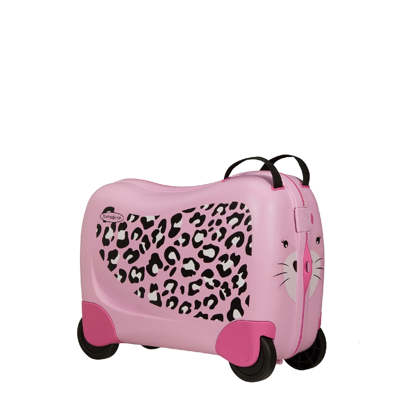 Samsonite Samsonite Dream Rider Suitcase leopard l. Kinderkoffer Roze