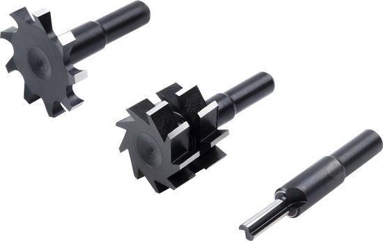 wolfcraft Universele Frees set 4 delig