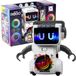 Silverlit Robo Remix blanc - Robot jouet interactif avec jeux de lumière, son et musique