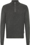 Casual Friday Trui Heine donkergrijs melange katoen L