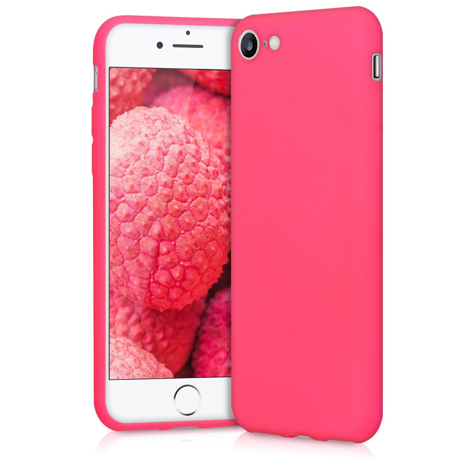 kwmobile iPhone 7 / 8 / SE (2020/2022) Cover - Pink TPU Case