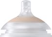 Difrax LOVI Mammafeel Dynamische Flessenspeen - 6+ Maanden - Cross Cut - Nude Pink