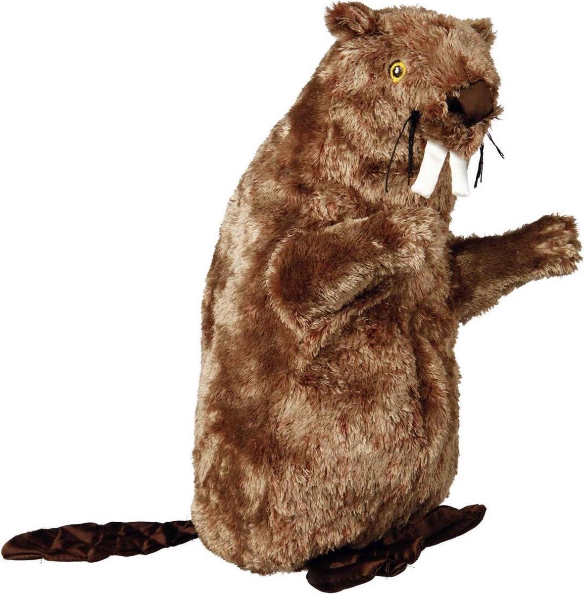 TRIXIE pluche bever met dierengeluid 40 cm