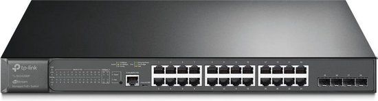 TP-Link Omada SG3428MP netwerk-switch Managed L2+ Gigabit Ethernet PoE 384W Zwart