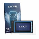 Savvies Screenprotector voor Topdon VeriDiag X800 BT - Folie Beschermfolie transparant 18 Stuks