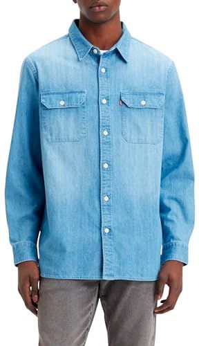 Levi's Jackson Worker Shirt - Heren - Franklin Light Wash - XS