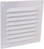 Wallair N31808 Ventilatierooster Vierkant Kunststof Wit 20 cm x 20 cm