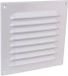 Wallair N31808 Ventilatierooster Vierkant Kunststof Wit 20 cm x 20 cm