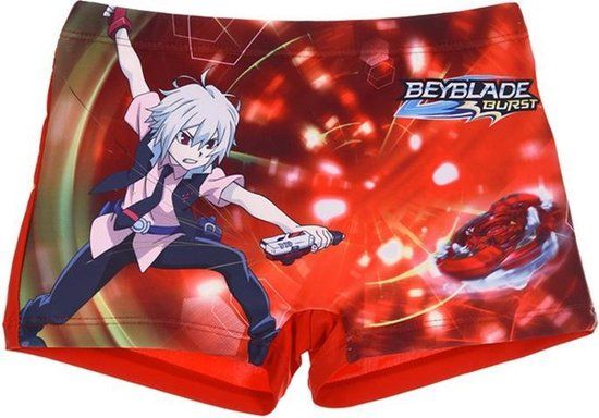 Beyblade Burst Swim Trunks - Red - Size 92/98