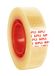 APLI 11329 Helder plakband 15 mm x 33 m,Wit