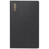 Brunnen 7048002906 Pocket Kalender A6 Donkergrijs