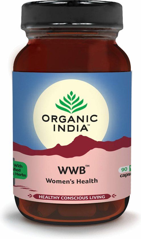 Organic India Women's Well-Being - 90 Capsules - 100% Biologisch