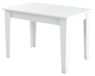 Table à manger, blanc, 110 x 75 x 72 cm