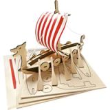 Viking Puzzle en bois découvre tout sur les Vikings Did you know 3D