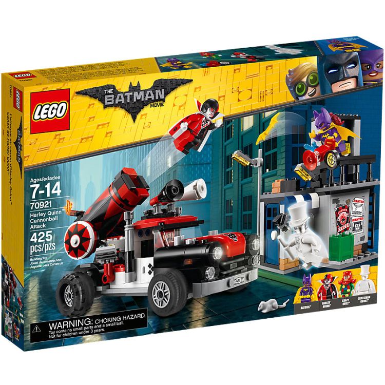 LEGO The LEGO Batman Movie Harley Quinn Cannonball Attack 70921
