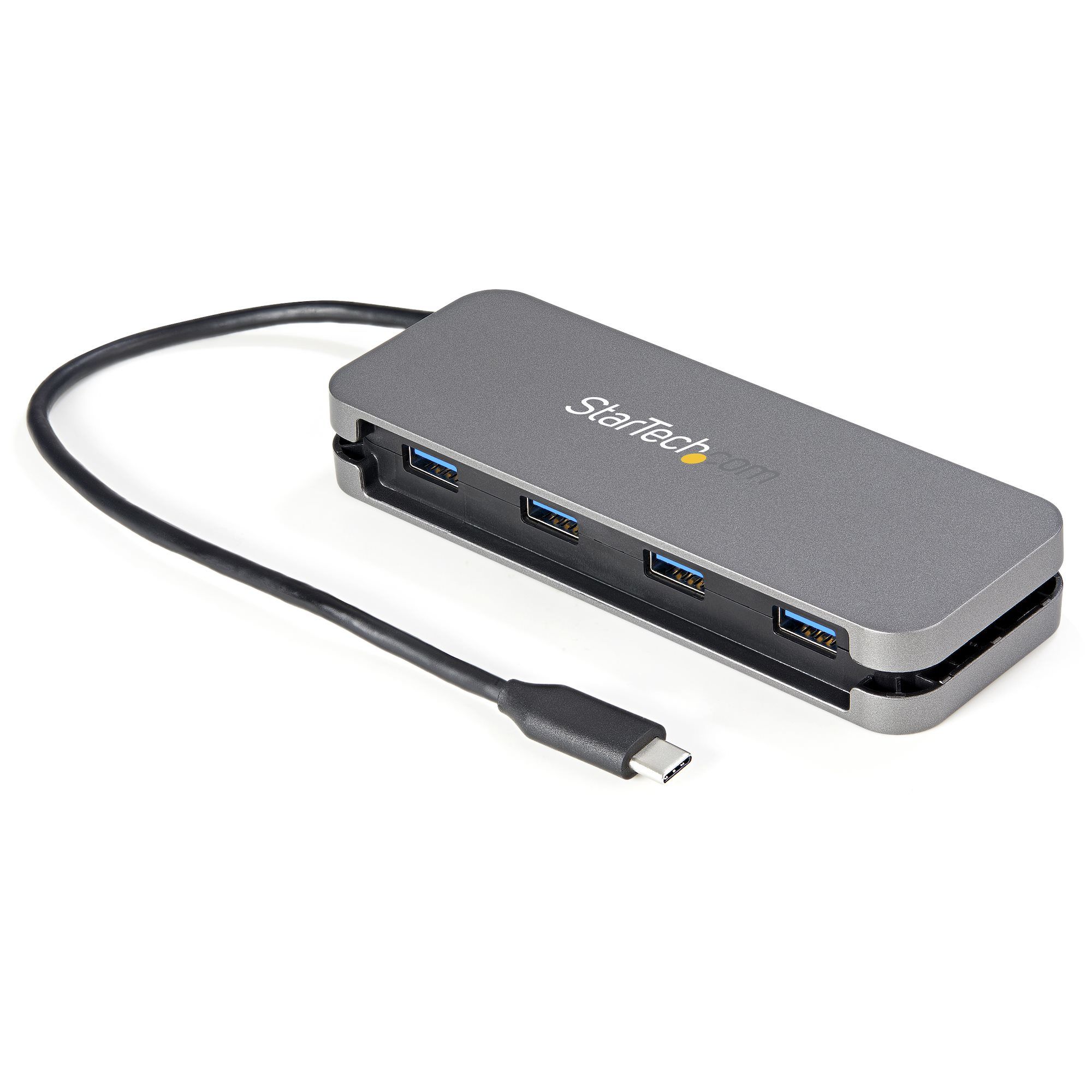 StarTech.com Startech USB Hub Startech HB30CM4AB Black/Grey