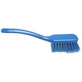 Maya Professional Tools 10201-2 Korte multifunctionele steelborstel middelharde borstelharen, FBK/levensmiddelhygiëne, 270 mm x 47 mm, blauw