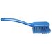 Maya Professional Tools 10201-2 Korte multifunctionele steelborstel middelharde borstelharen, FBK/levensmiddelhygiëne, 270 mm x 47 mm, blauw