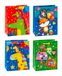 TSI 86014 cadeauzakje Tierparty, verpakking van 12 stuks, grootte: medium (23 x 18 x 10 cm)