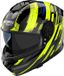 Nolan N80-8 Decurio 366, casque intégral, couleur: Noir/Gris/Jaune Néon/Bleu, taille: XXL