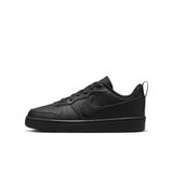 NIKE Court Borough Low Recraft (GS), Baskets pour enfant, Noir, 38.5 EU