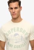 Superdry T-shirt Korte mouw shirt met grote print