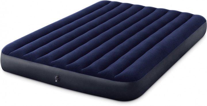 Intex DuraBeam Classic Downy Queen Airbed - Blue