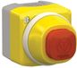 Schneider Electric XALK84W3BE Noodstopknop In behuizing 24 V 6 A 1x NO, 1x NC IP66, IP67, IP69, IP69K 1 stuk(s)