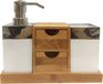 MSV KEA badkameraccessoireset bamboe & PS