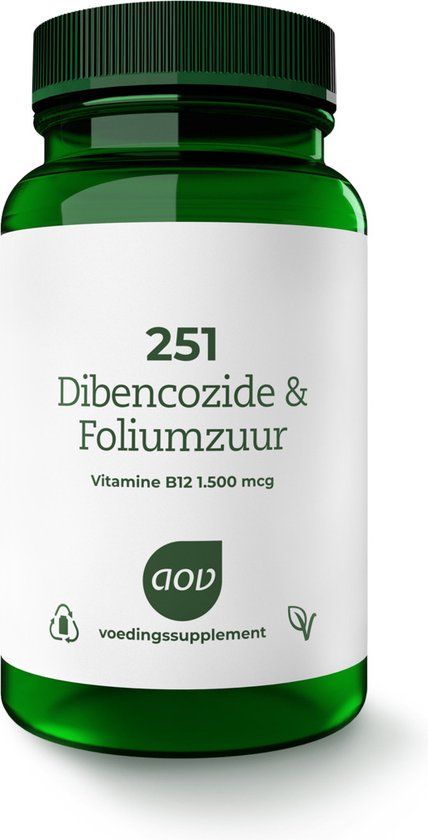 AOV 251 Dibencozide & Foliumzuur - 60 zuigtabletten