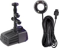 Hozelock Cascade 1500 + LED Vijververlichting - Fontein - watervalpomp 1.500 liter met LED vijververlichting